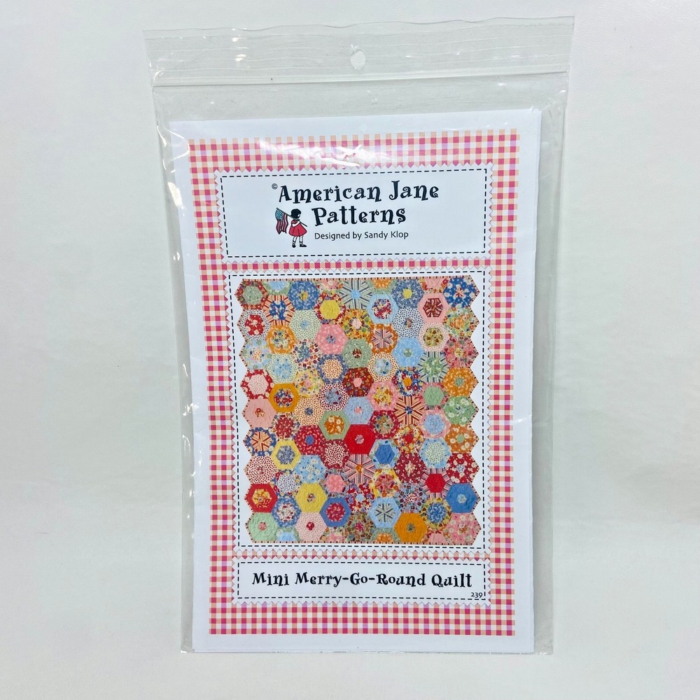 Merry-Go-Round Quilt PATTERN American Jane Patterns #205‎ Sandy Klop Jelly Roll